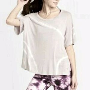 NWT Joy Lab Purple White Tie Dye Top Size XL